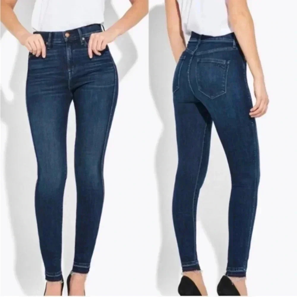 AYR Jean The Riser Psychic City Dark Wash Stretch Cotton